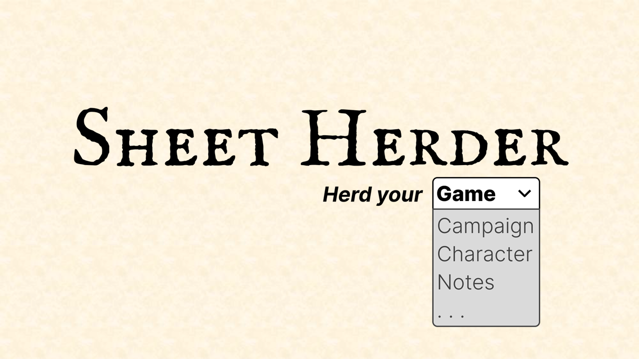 Sheet Herder concept