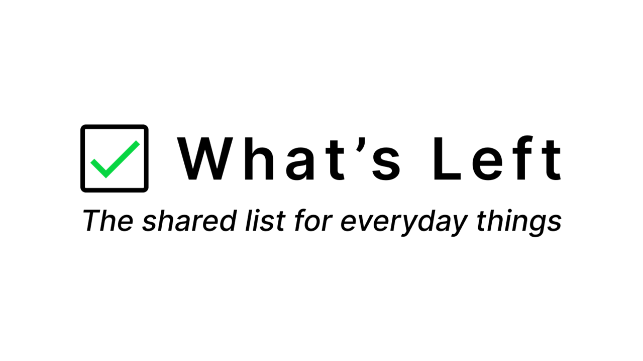 What&rsquo;s Left concept